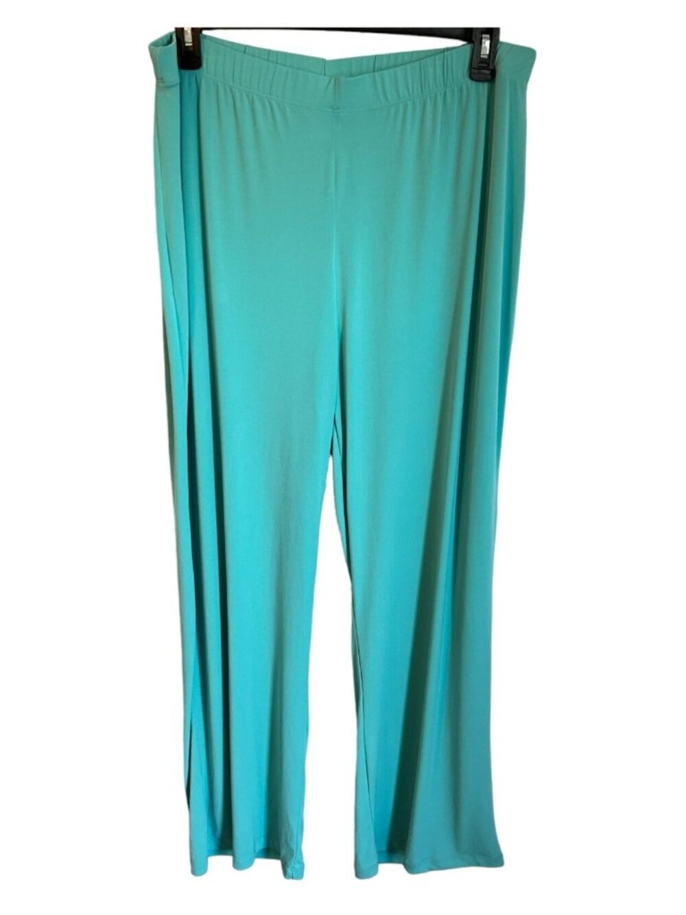 Cydney Mar Pants Size 2x Green Stretch Elastic Waist Women Pants